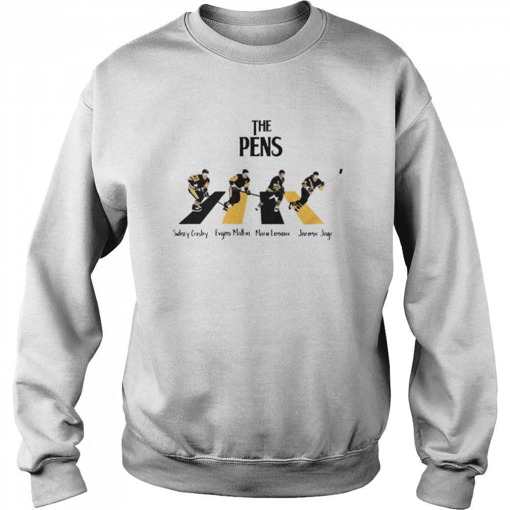 The Pittsburgh Penguins Sidney Crosby Evgeni Malkin Abbey Road Sweatshirt